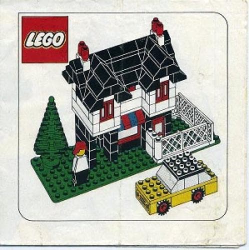 House and Car LEGO set (#WEETABIX4-1)