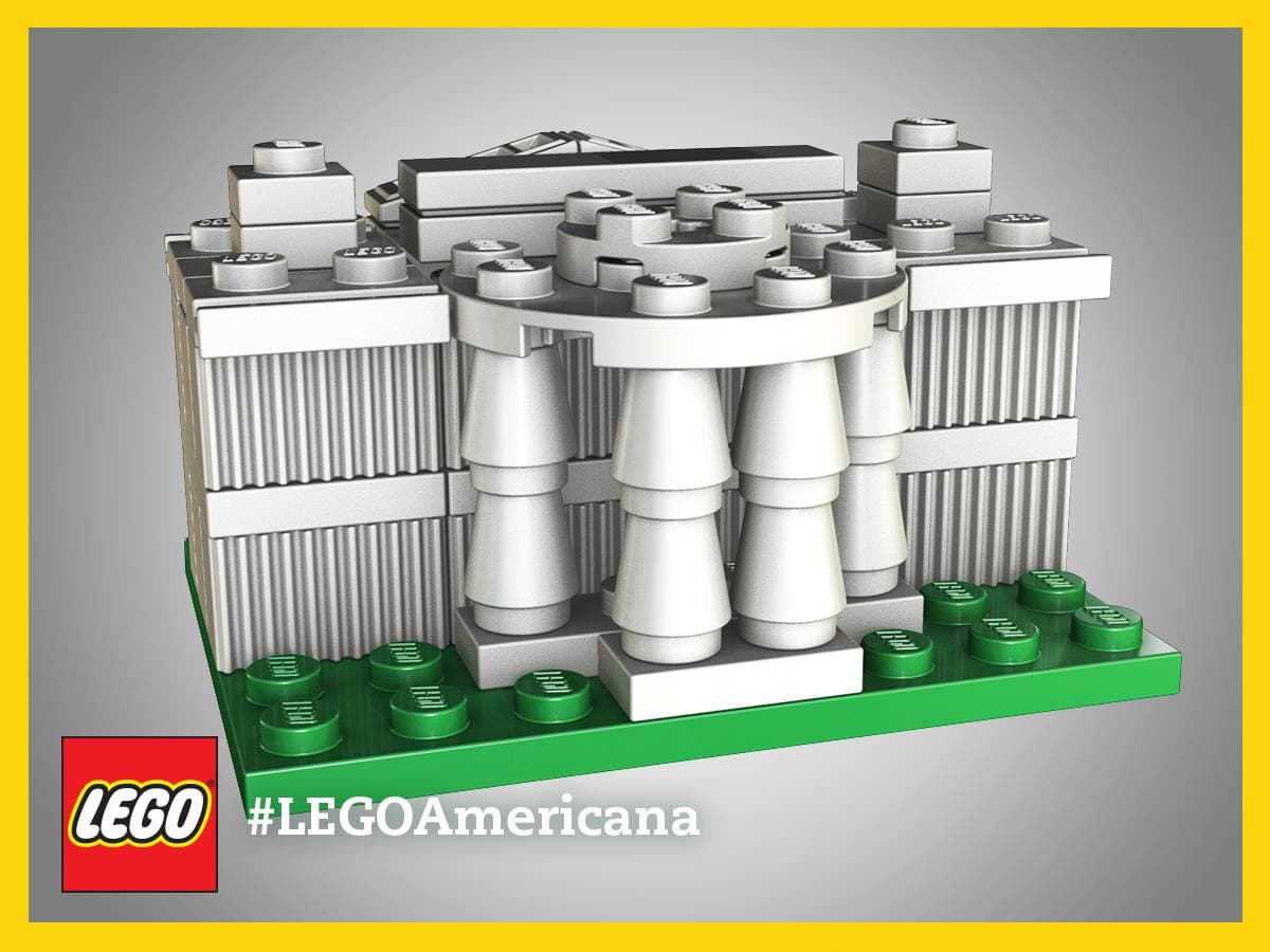 White House LEGO set (#WHITEHOUSE-1)