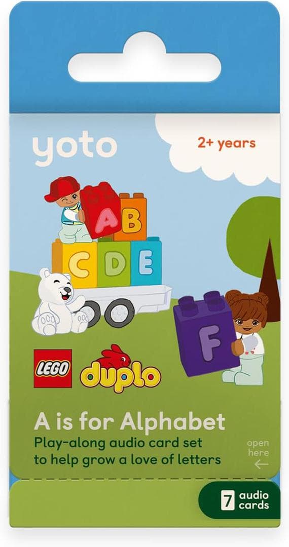 A is for Alphabet LEGO Gear set (#YOTO-2, 2021)