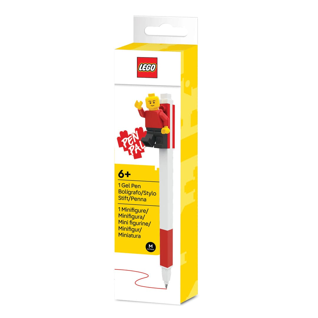 Pen Pal Gel Pen with Minifigure (Red) LEGO set (#53704-1)