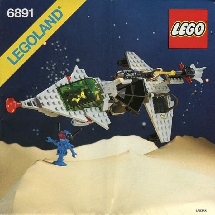 Gamma V Laser Craft LEGO set (#6891-1)
