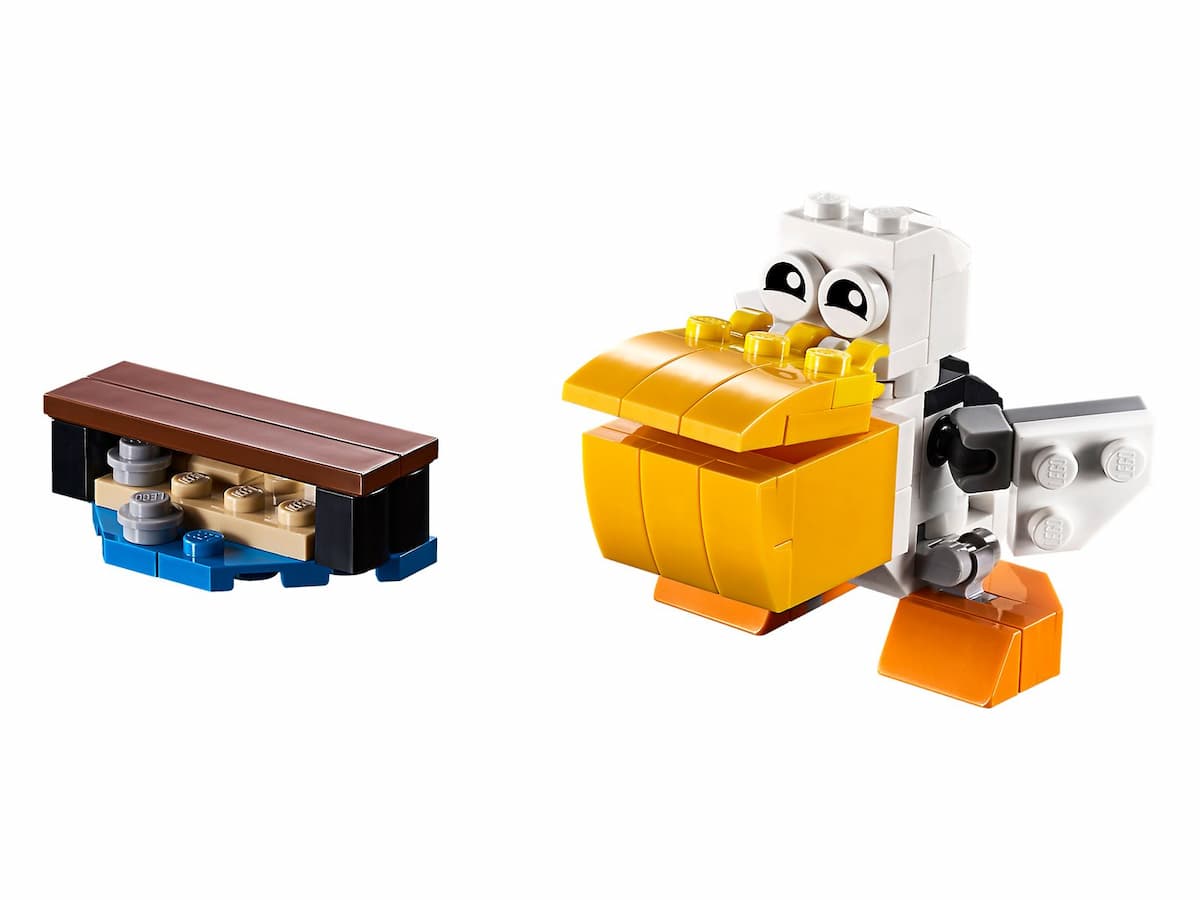 Pelican LEGO Creator 3-in-1 set (#30571-1, 2019)
