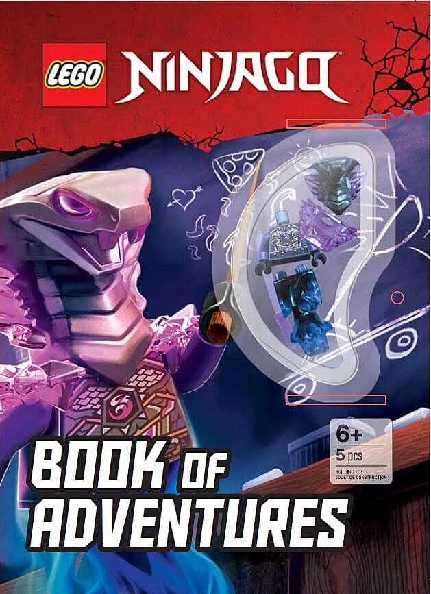 Ninjago: Book of Adventures LEGO Activity Books with LEGO Parts set (#4040873-1, 2022)