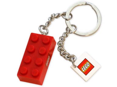 Red Brick Key Chain LEGO Key Chain set (#4204333-1, 2003)