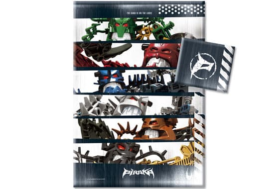 Bionicle Piraka Duvet Set LEGO Houseware set (#4505914-1, 2006)