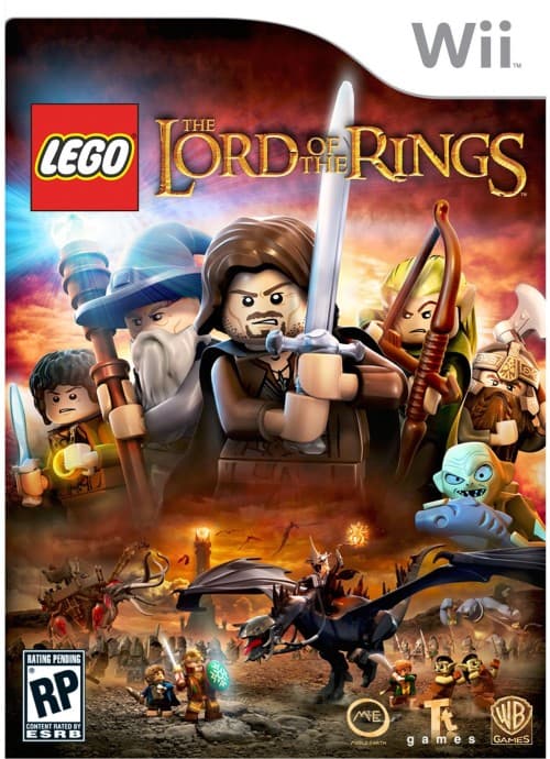 The Lord of the Rings - Wii LEGO Video Games and Accessories set (#5001632-1, 2012)