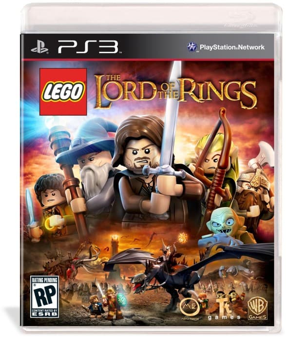 The Lord of the Rings - PS3 LEGO Video Games and Accessories set (#5001633-1, 2012)