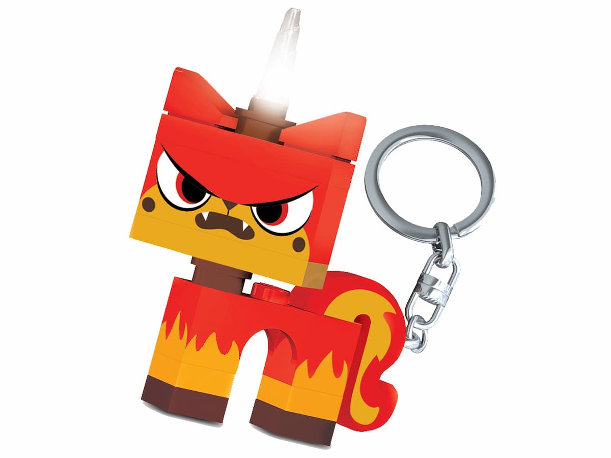 Angry Kitty Key Light LEGO Key Chain set (#5004281-1, 2014)