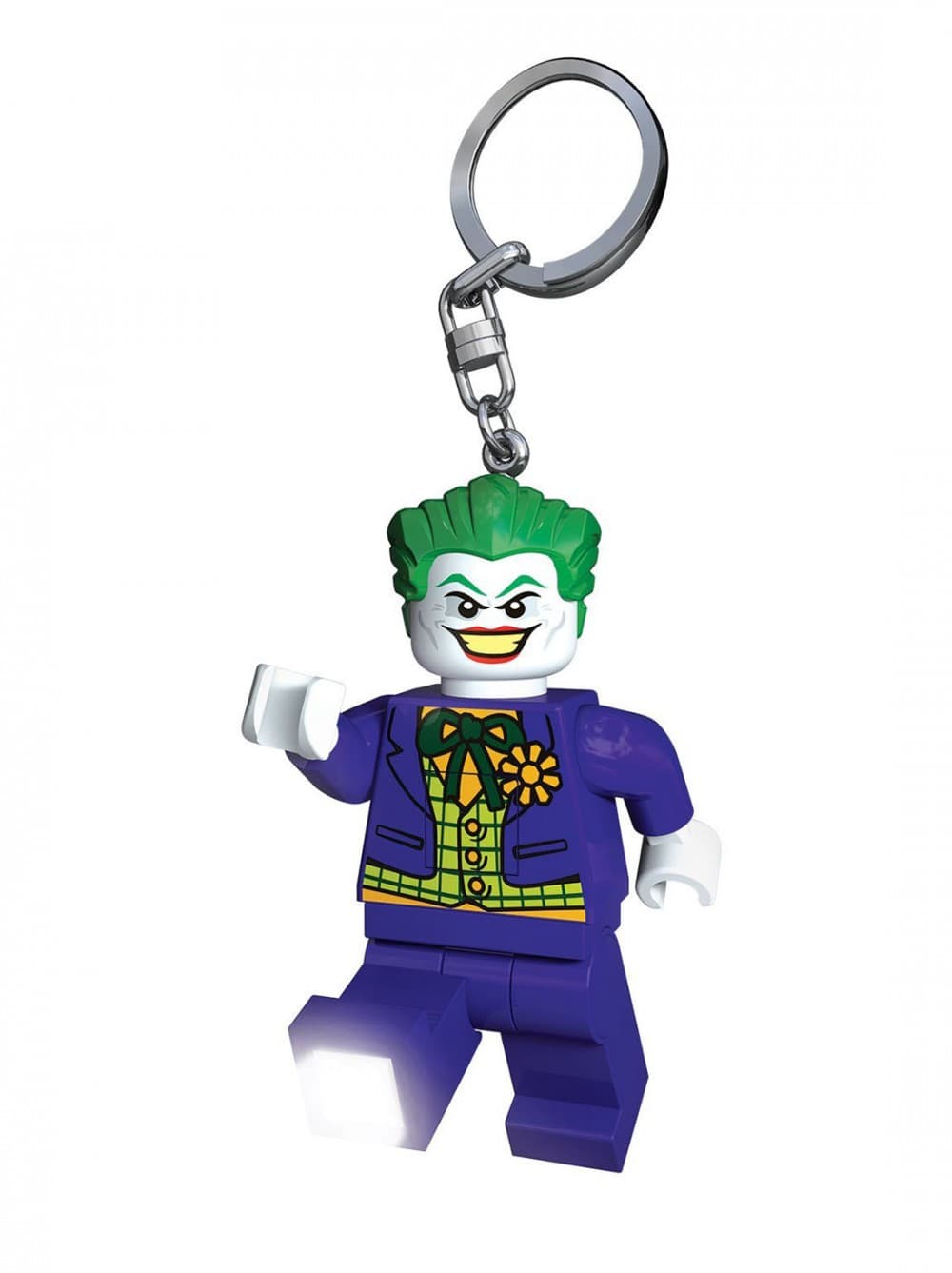 The Joker Key Light LEGO Key Chain set (#5004797-1, 2014)