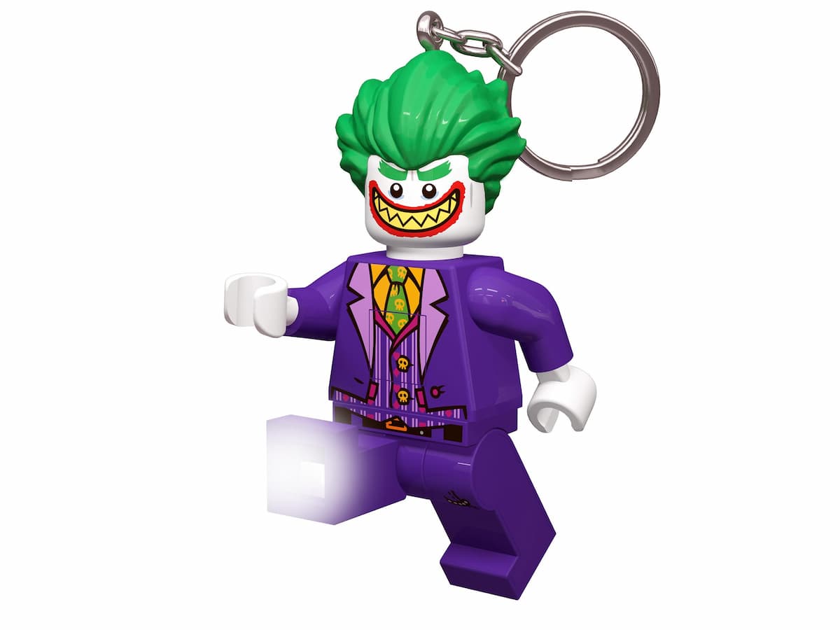 The Joker Key Light LEGO Key Chain set (#5005300-1, 2017)