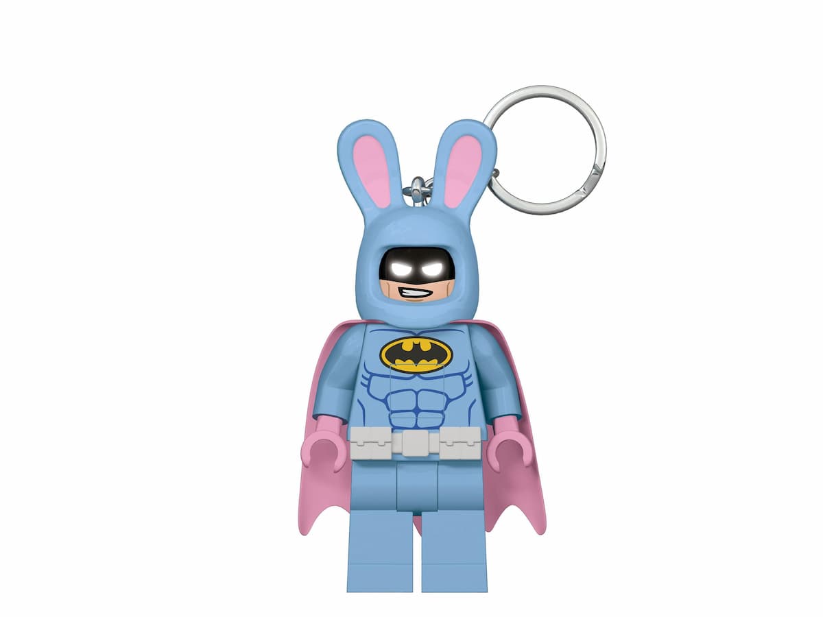 Easter Bunny Batman Key Light LEGO Key Chain set (#5005317-1, 2017)