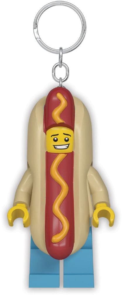 Hot Dog Guy Key Light LEGO Key Chain set (#5005705-1, 2019)