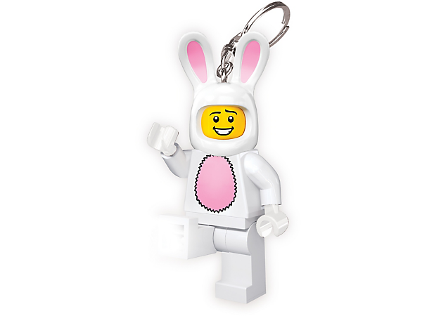 Bunny Suit Guy Key Light LEGO Key Chain set (#5005757-1, 2019)