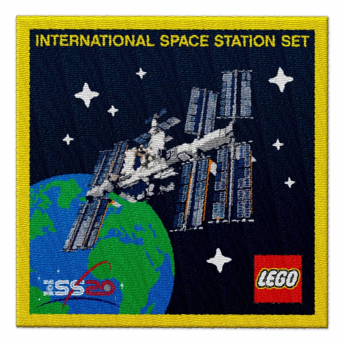 International Space Station Patch LEGO Gear set (#5006148-1, 2020)