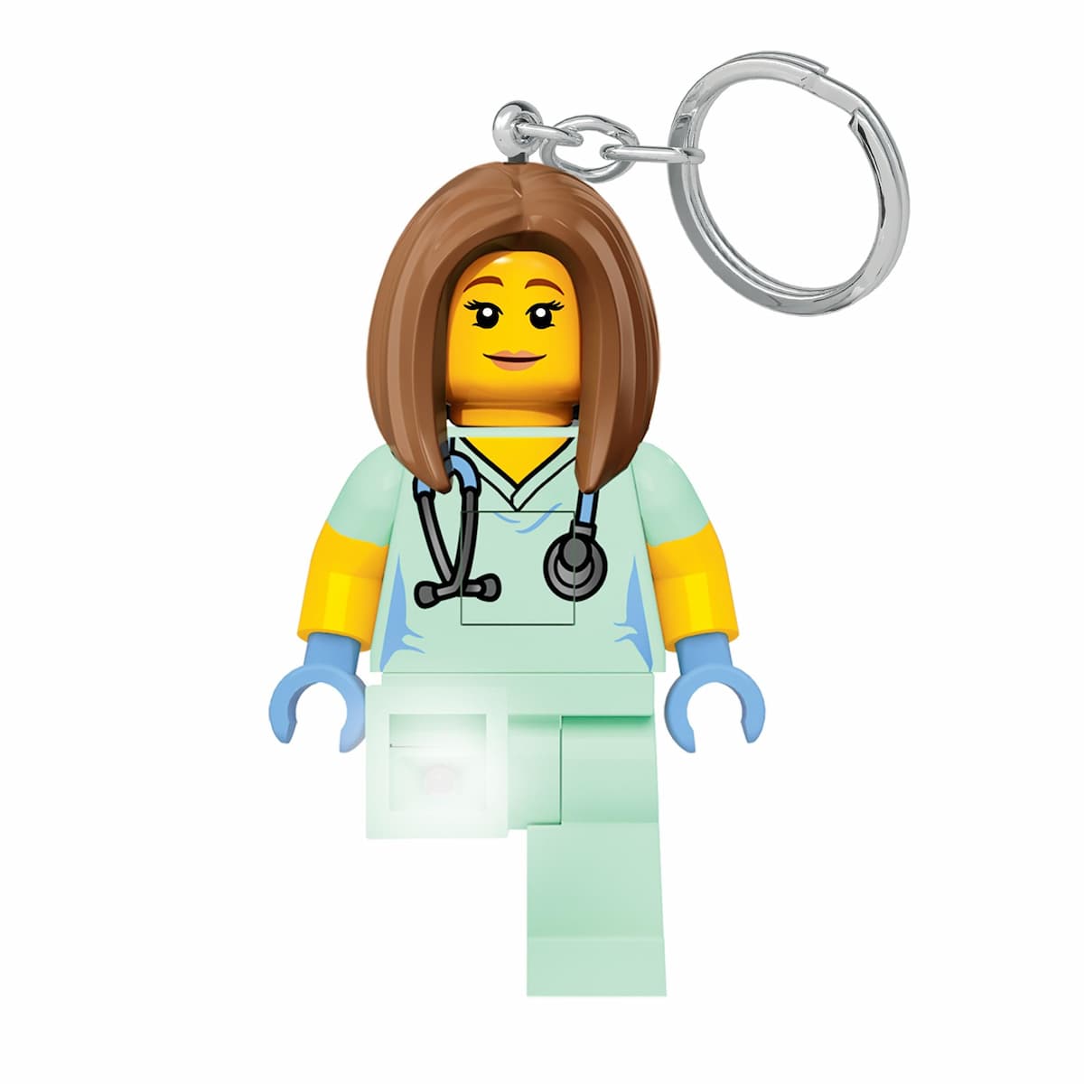Nurse Key Light LEGO Key Chain set (#5006365-1, 2020)