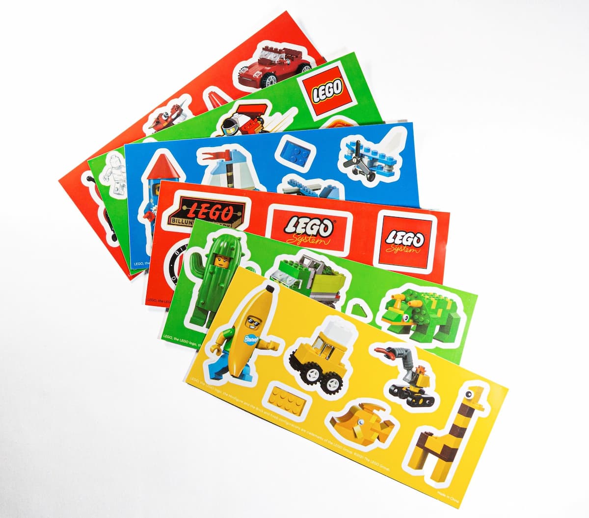 Sticker Sheets LEGO Gear set (#5007095-1, 2022)