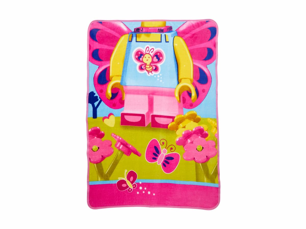 Butterfly Plush Throw LEGO Houseware set (#5007184-1, 2022)