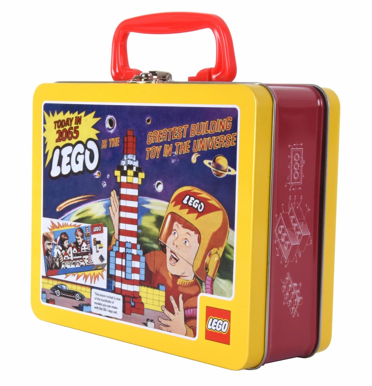 Tin Lunchbox LEGO Houseware set (#5007331-1, 2022)