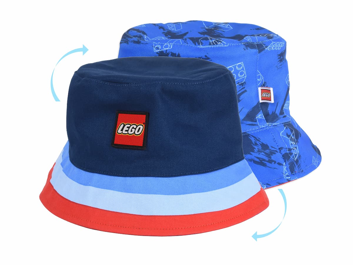 Reversible Lego Logo Bucket Hat LEGO Gear set (#5007588-1, 2023)