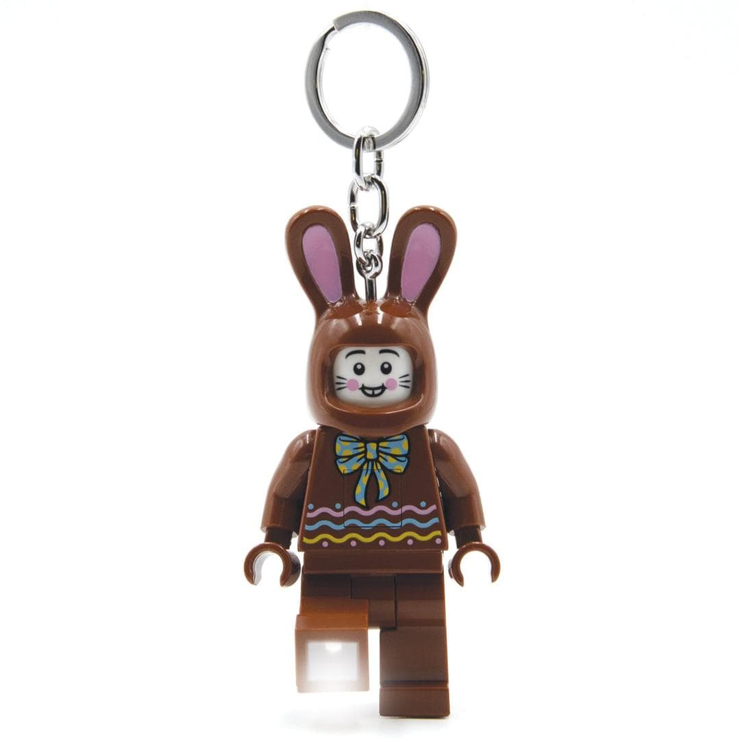 Chocolate Bunny Key Light LEGO Key Chain set (#5007811-1, 2022)