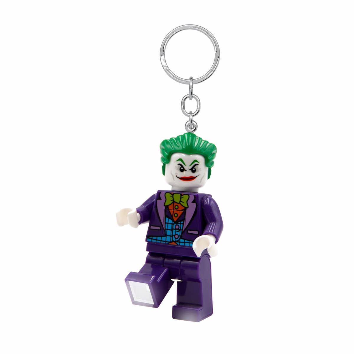 The Joker Key Light LEGO Key Chain set (#5008091-1, 2019)