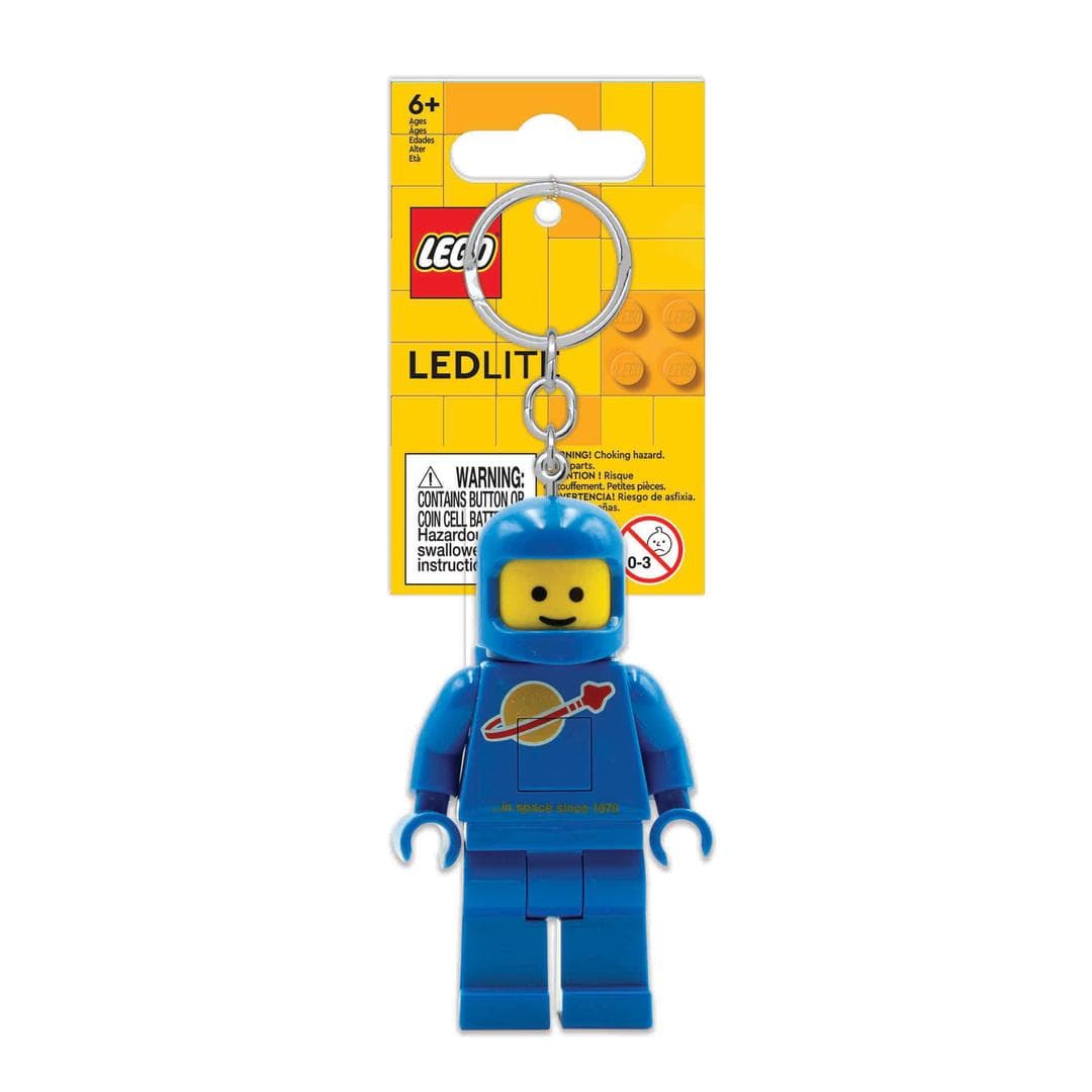 Blue Spaceman Key Light LEGO Key Chain set (#5008202-1, 2023)