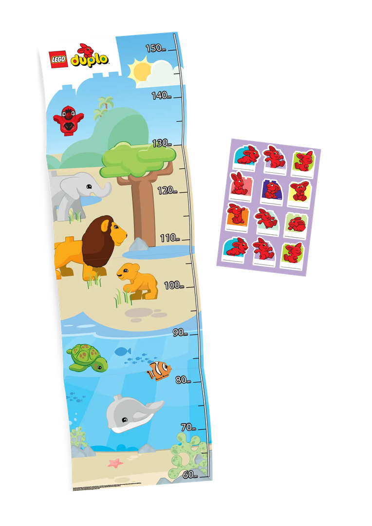 Duplo Height Chart LEGO Gear set (#5009014-2, 2024)