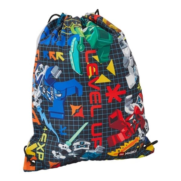 Ninjago Prime Empire Gym Bag LEGO Bags, Totes, & Luggage set (#5711013084875-1, 2021)