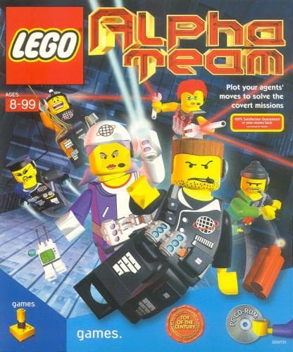 Alpha Team - PC CD-ROM LEGO Video Games and Accessories set (#5714-1, 2000)