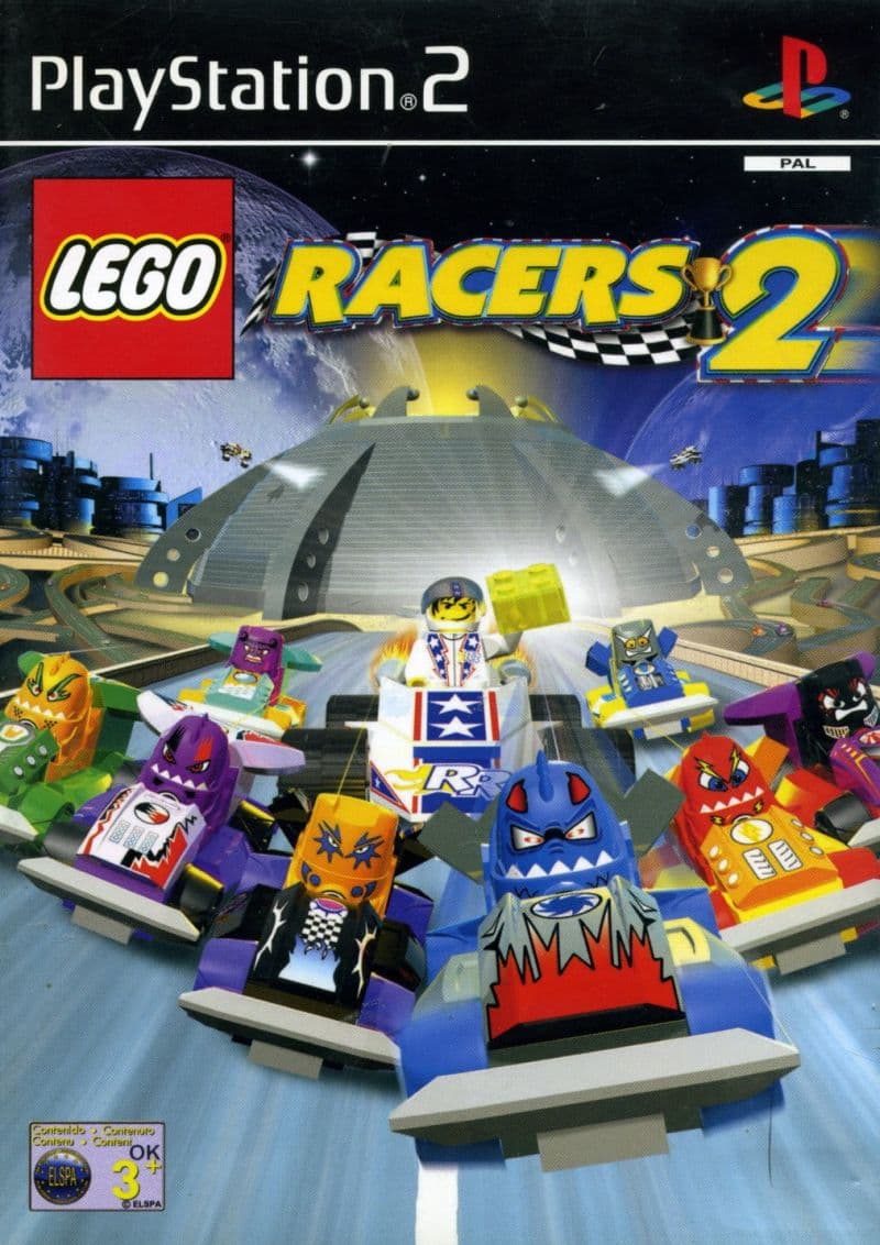 Racers 2 - PS2 LEGO Video Games and Accessories set (#5779-1, 2001)