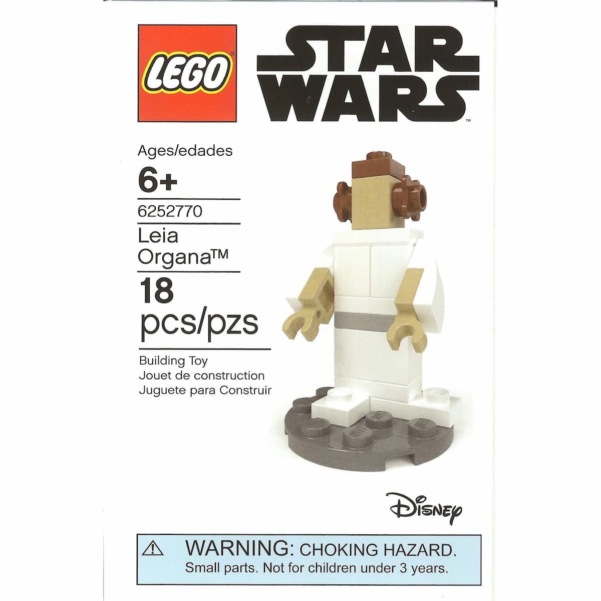 Leia Organa LEGO Star Wars set (#6252770-1, 2017)