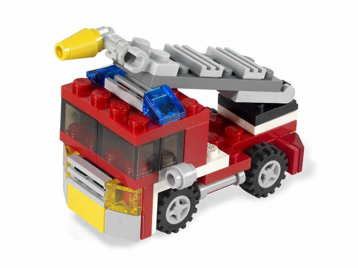 Mini Fire Rescue LEGO Creator 3-in-1 set (#6911-1, 2012)