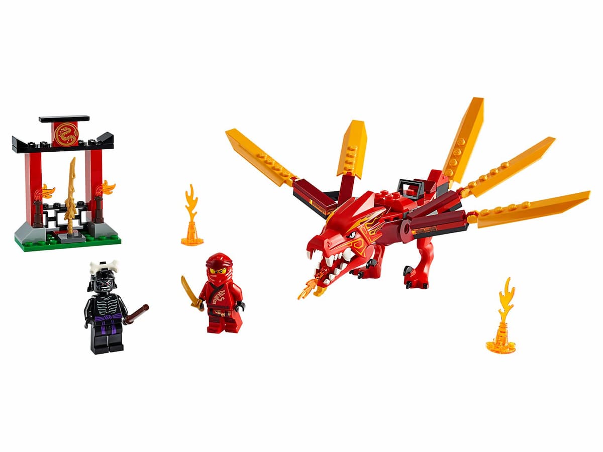 Kai's Fire Dragon LEGO Ninjago set (#71701-1, 2020)