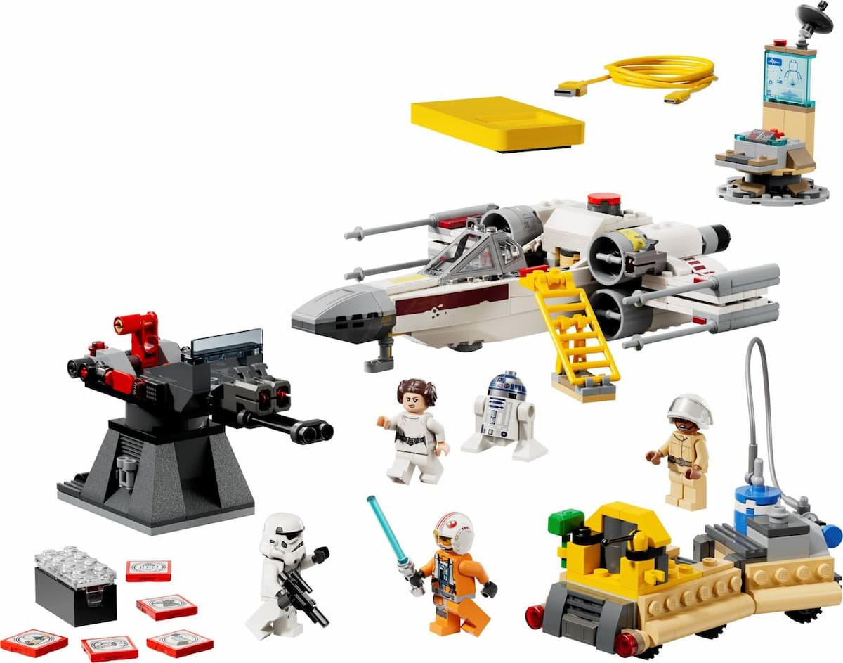 Luke's Red Five X-wing LEGO Star Wars set (#75423-1, 2026)