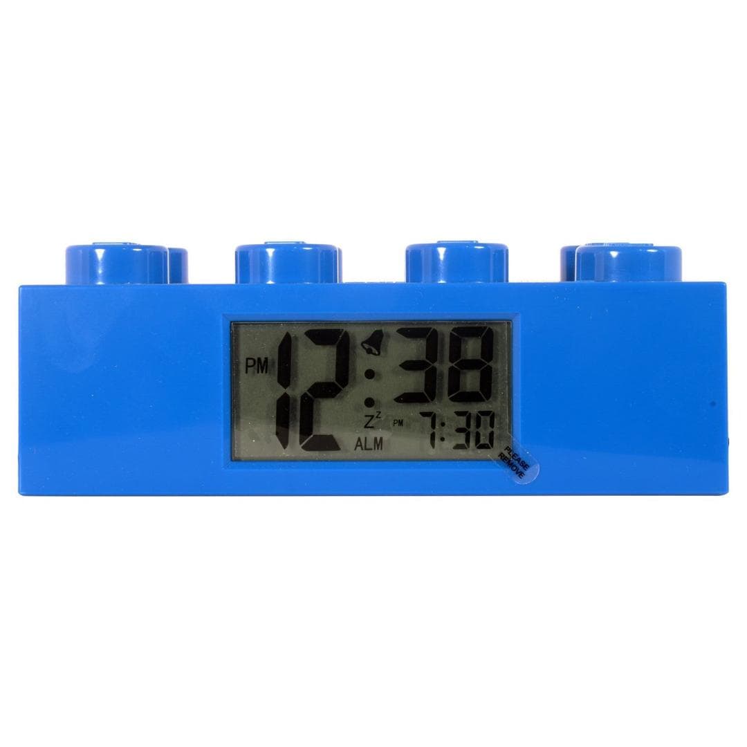 Brick Alarm Clock (Blue) LEGO set (#830659002151-1)