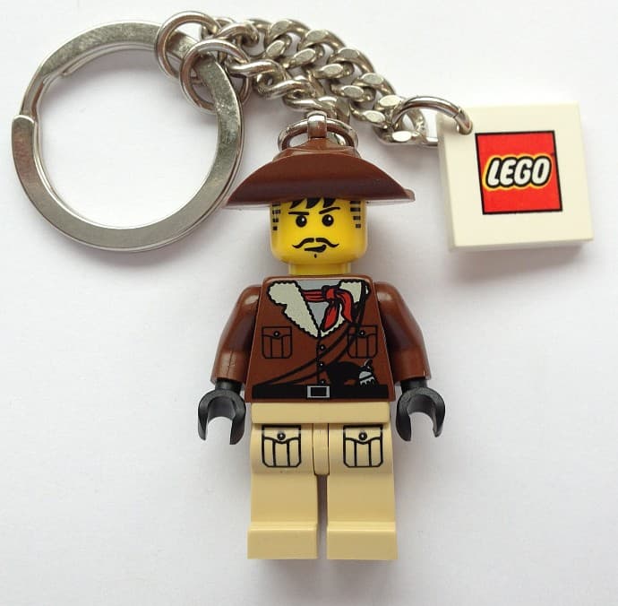 Johnny Thunder Key Chain LEGO Key Chain set (#850252-1, 2003)