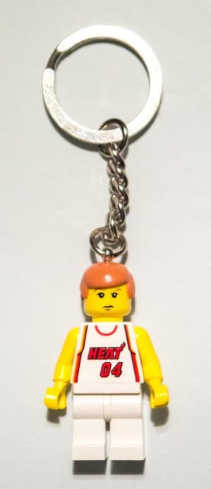 NBA, Heat 04 Key Chain LEGO Key Chain set (#850691-1, 2003)