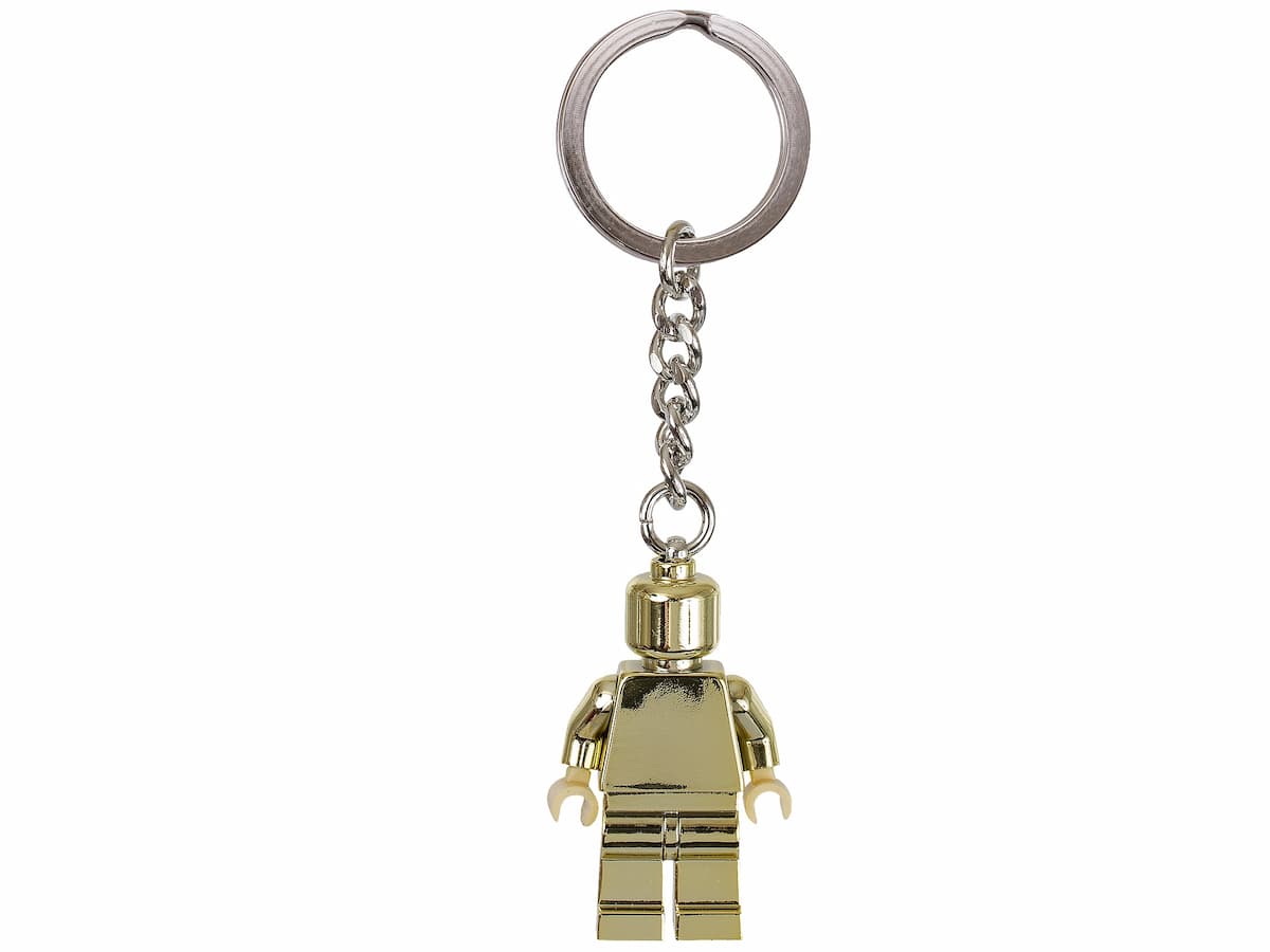 Gold Minifigure Key Chain LEGO Key Chain set (#850807-1, 2013)