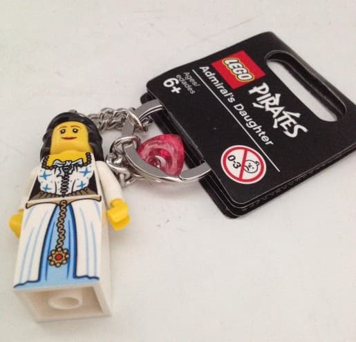Admiral's Daughter Key Chain LEGO Key Chain set (#852711-1, 2009)