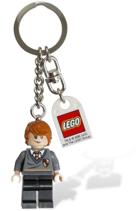 Ron Weasley Key Chain LEGO Key Chain set (#852955-1, 2010)