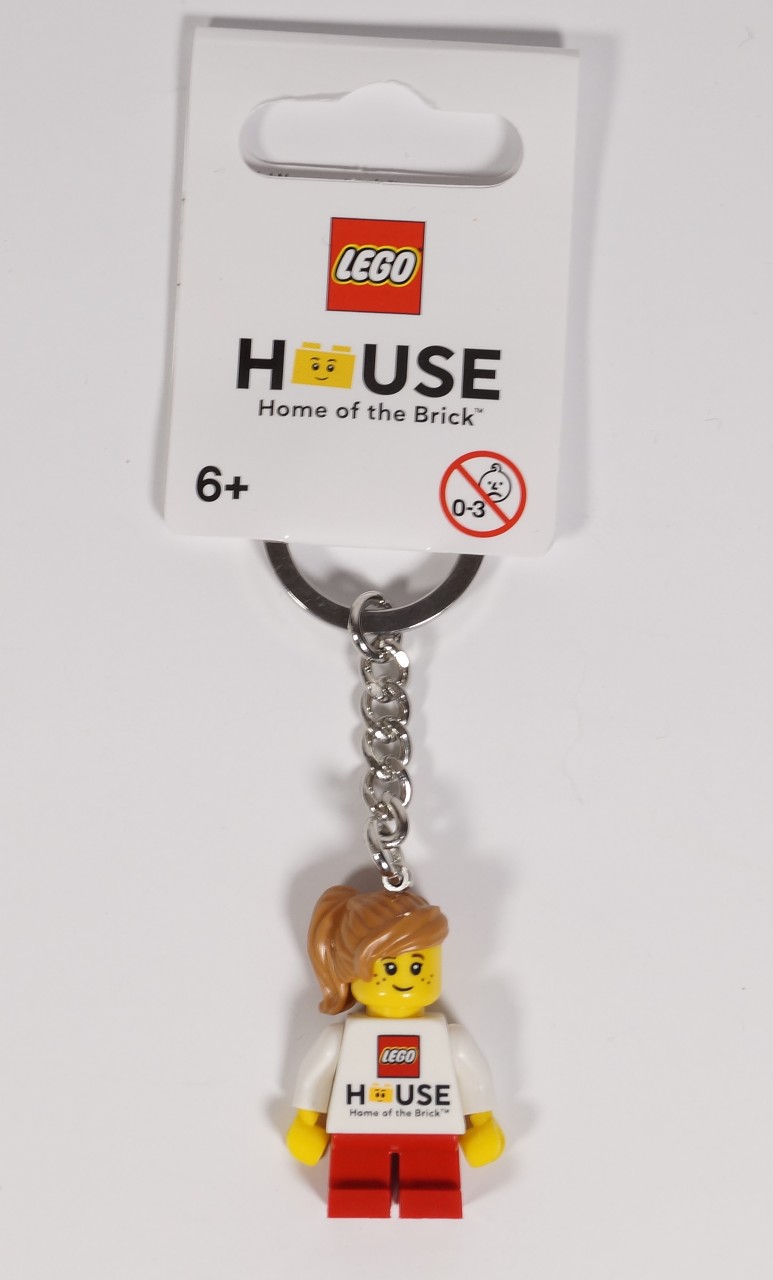 LEGO House Girl Key Chain LEGO Key Chain set (#853713-1, 2017)