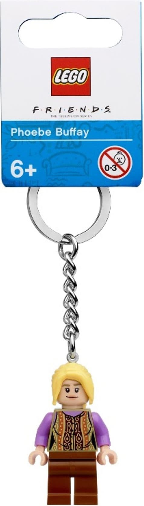 Phoebe Buffay Key Chain LEGO Key Chain set (#854122-1, 2021)
