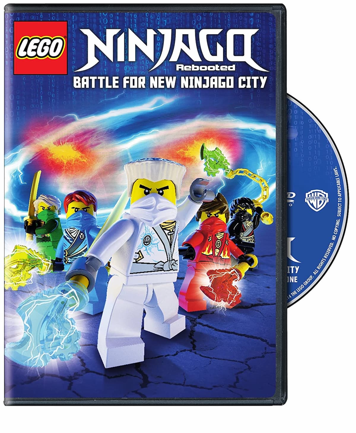 Ninjago: Rebooted: Battle for New Ninjago City (DVD) LEGO set (#883929413959-1)