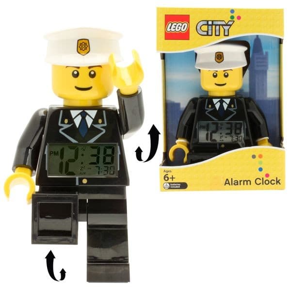 City Policeman Alarm Clock LEGO Clocks and Watches set (#9002274-1, 2011)