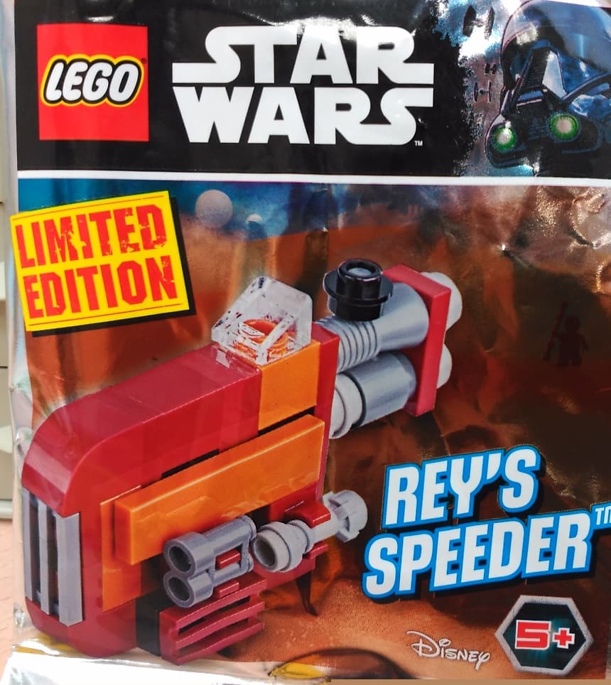 Rey's Speeder LEGO Star Wars set (#911727-1, 2017)