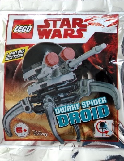 Dwarf Spider Droid LEGO Star Wars set (#911835-1, 2018)