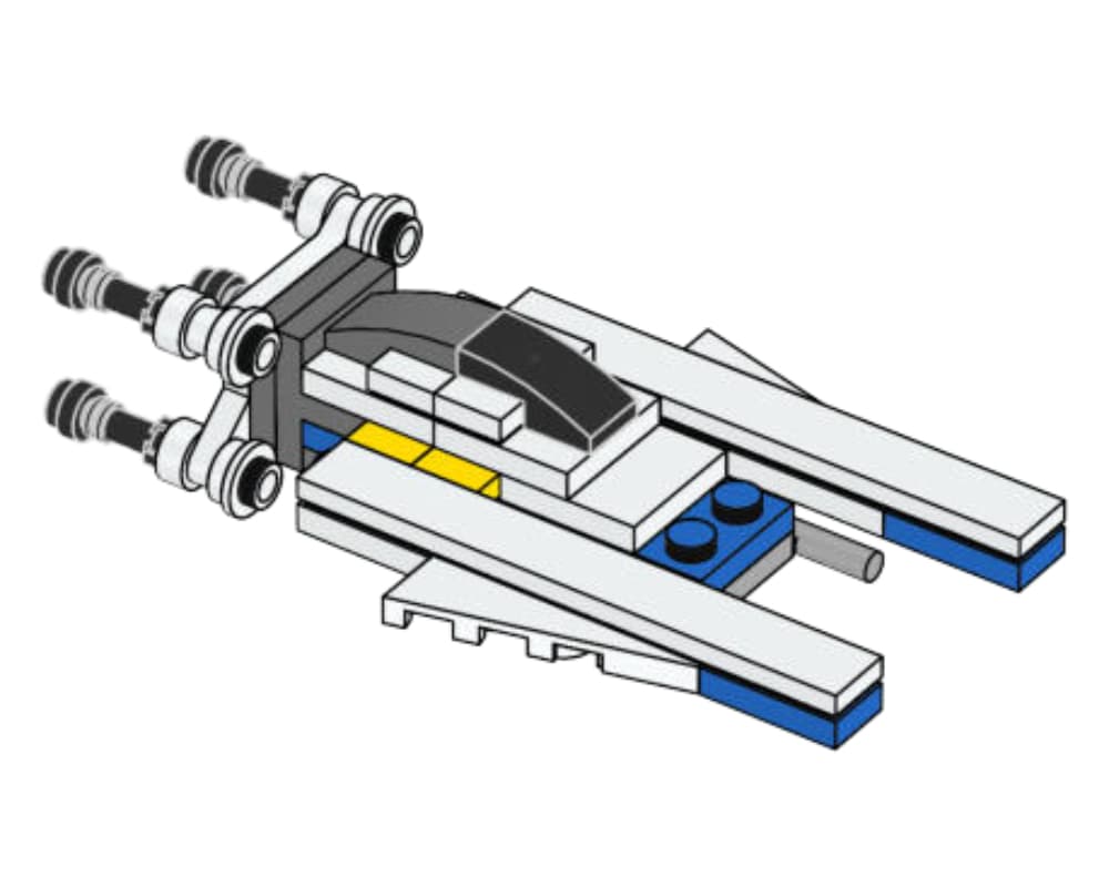 U-Wing LEGO Star Wars set (#911946-1, 2019)