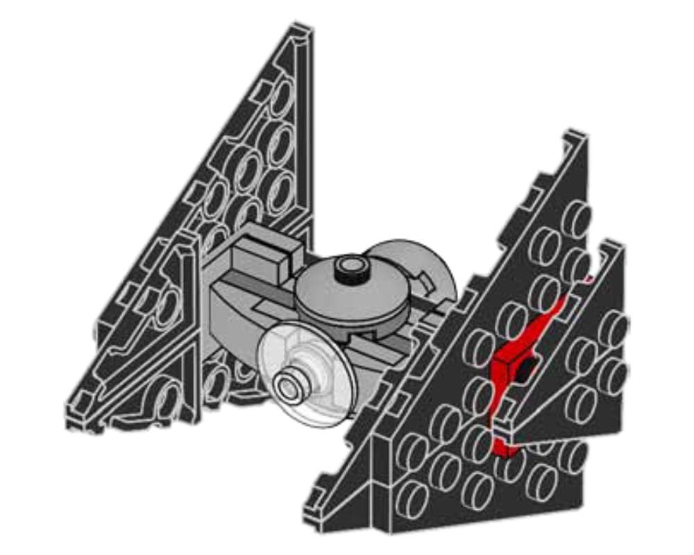 Sith Eternal TIE Dagger LEGO Star Wars set (#912064-1, 2020)