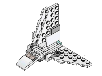 Imperial Shuttle LEGO Star Wars set (#912406-1, 2024)