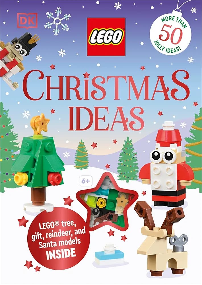 Christmas Ideas LEGO Activity Books with LEGO Parts set (#9780241785942-1, 2026)